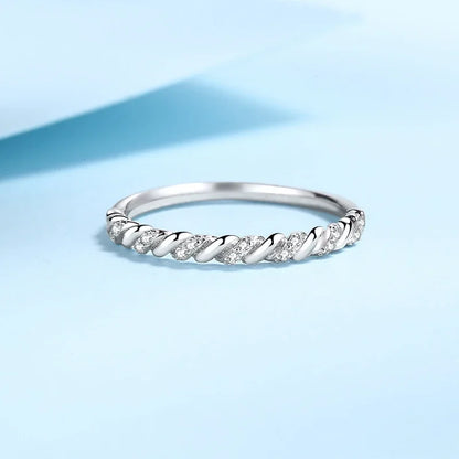 NeeTim Full Moissanite Ring 925 Sterling Silver with 18K Gold Plated Diamond Engagement Wedding Bridal Band Jewelry For Women - Brileon