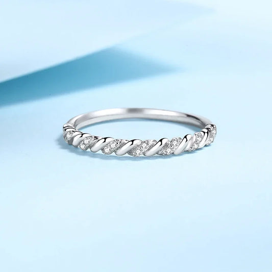 NeeTim Full Moissanite Ring 925 Sterling Silver with 18K Gold Plated Diamond Engagement Wedding Bridal Band Jewelry For Women - Brileon