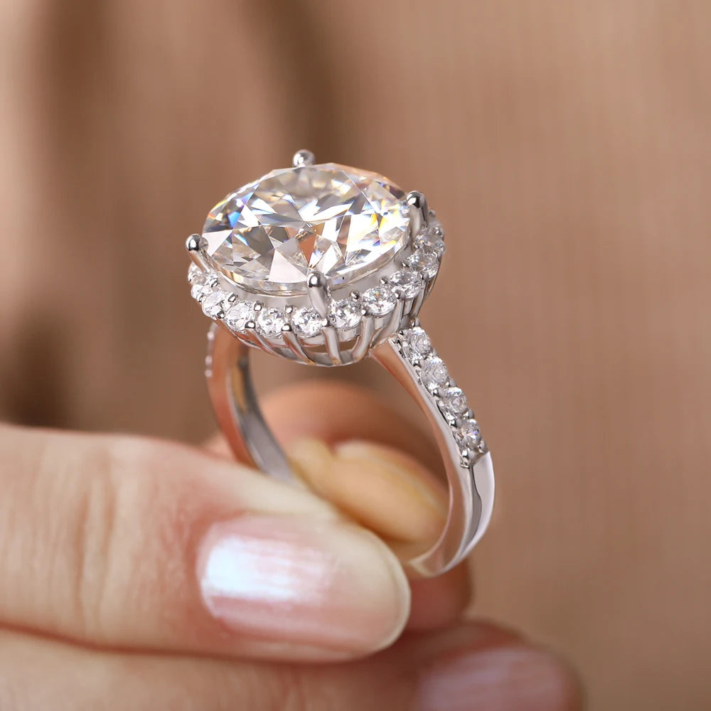 Brileon Imperia 10CT Moissanite Ring - Brileon