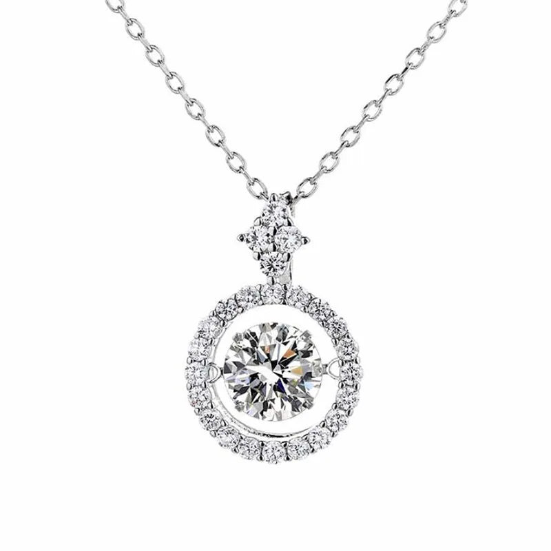 Brileon Améline Moissanite Pendant Necklace - Brileon