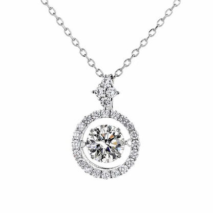 Brileon Améline Moissanite Pendant Necklace - Brileon
