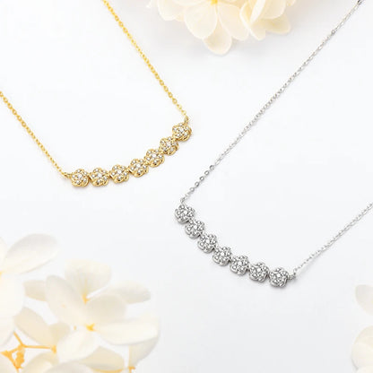 Brileon Gerbera Bloom Moissanite Necklace ✨ - Brileon
