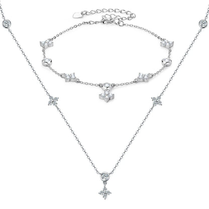 Brileon CloverLuxe Moissanite Set - Brileon