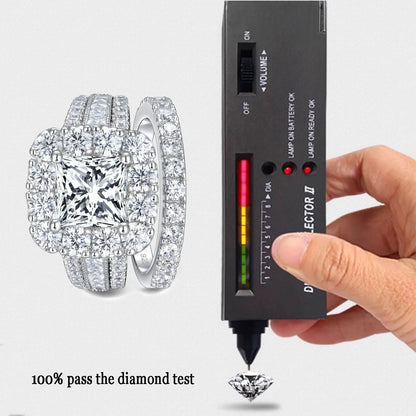 Brileon Aurielle Moissanite Bridal Set - Brileon