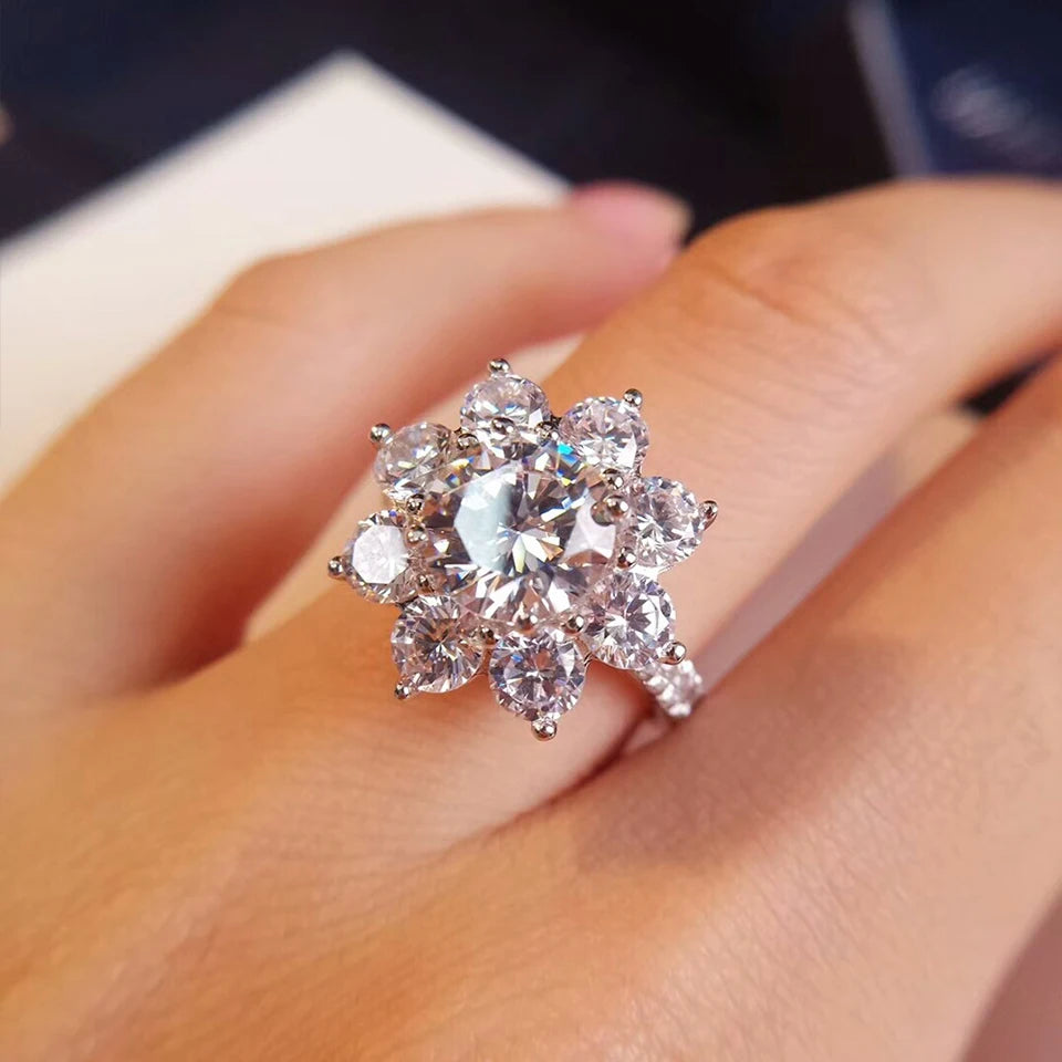 Brileon Solviera Moissanite Ring - Brileon