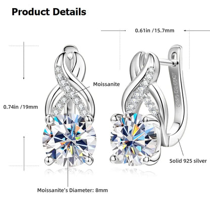 Brileon Eternelle 4CT/4.1CT Hoops - Brileon