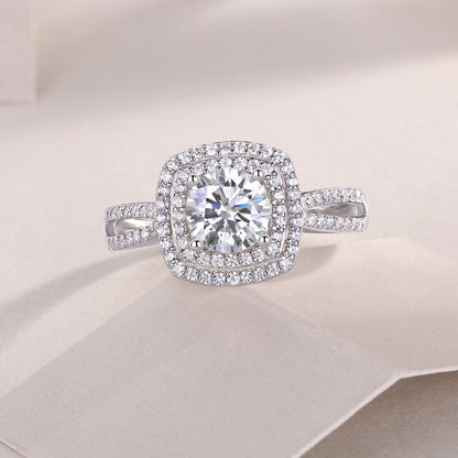 Brileon Caressa 1 Carat Moissanite Ring - Brileon