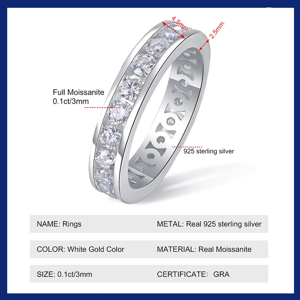 Brileon Luxe Moissanite Engagement & Wedding Band - Brileon