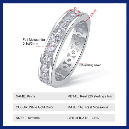 Brileon Luxe Moissanite Engagement & Wedding Band - Brileon