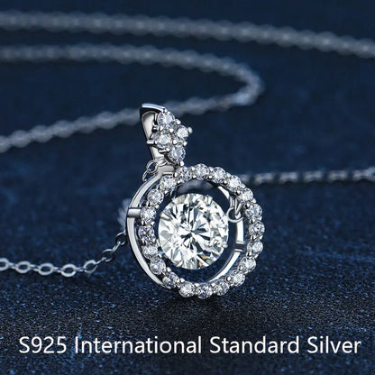 Brileon Améline Moissanite Pendant Necklace - Brileon