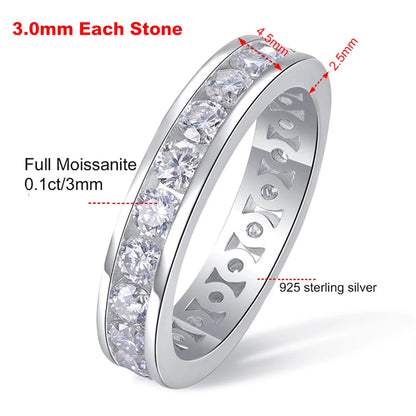 Brileon Luxe Moissanite Engagement & Wedding Band - Brileon