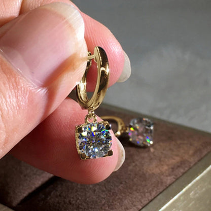 Brileon Celestra Drops Earrings - Brileon