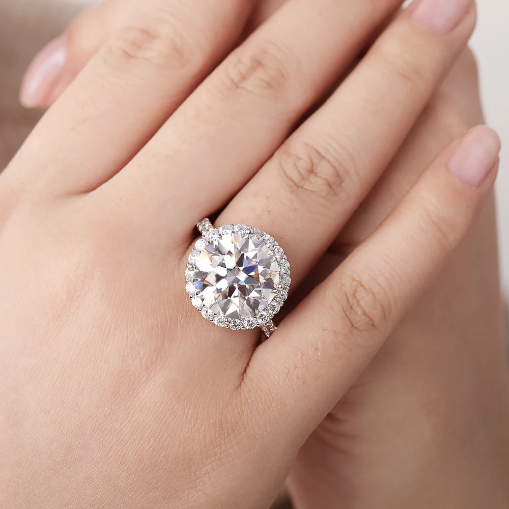 Brileon Imperia 10CT Moissanite Ring - Brileon