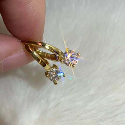 Brileon Celestra Drops Earrings - Brileon
