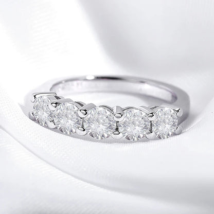 Brileon Dazzling Bride 1.5CT Moissanite Ring - Brileon