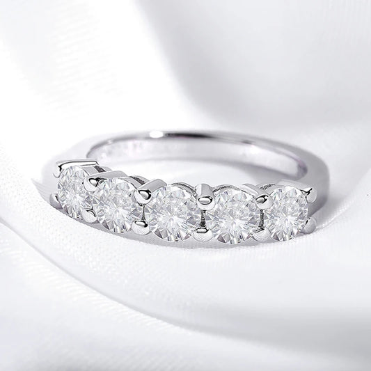Brileon Dazzling Bride 1.5CT Moissanite Ring - Brileon