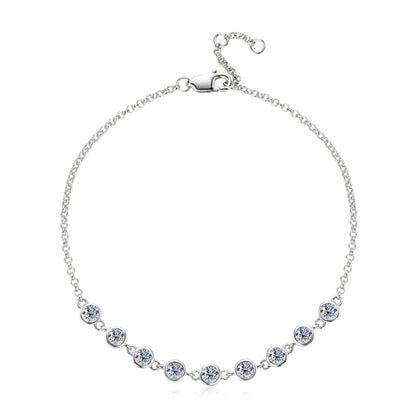 Brileon Éclessa 3mm Moissanite Bubble Bracelet - Brileon