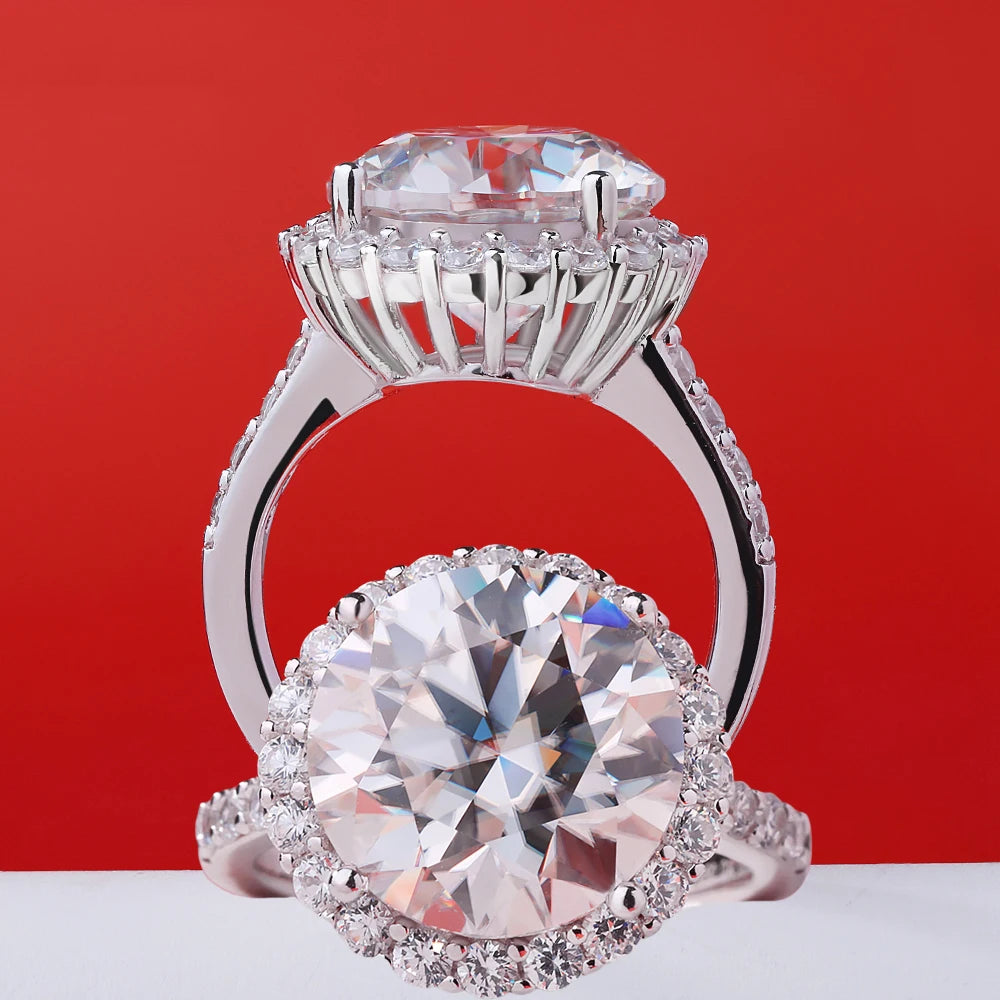 Brileon Imperia 10CT Moissanite Ring - Brileon