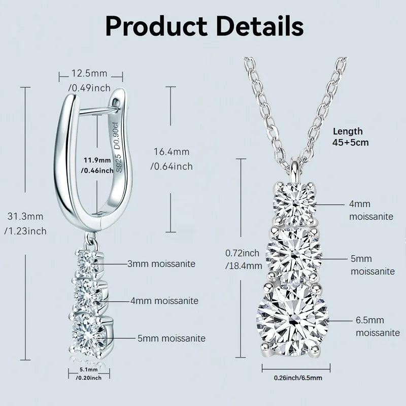 Brileon EverGlare Moissanite Set - Brileon