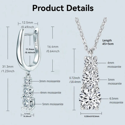 Brileon EverGlare Moissanite Set - Brileon