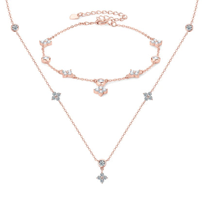 Brileon CloverLuxe Moissanite Set - Brileon