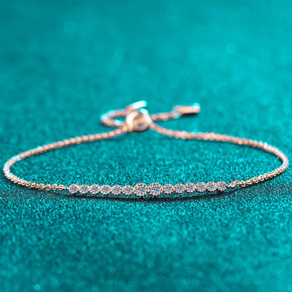 Brileon LuxeVVS 0.24ct Moissanite Tennis Bracelet - Brileon