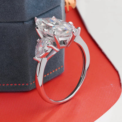 Brileon Élaris 3CT Marquise Ring - Brileon