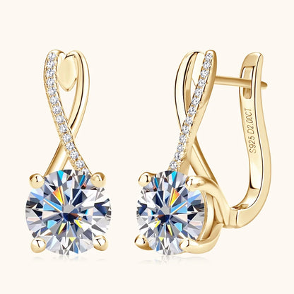Brileon Eternelle 4CT/4.1CT Hoops - Brileon