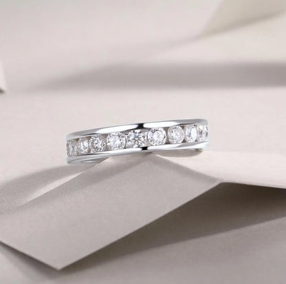Brileon Luxe Moissanite Engagement & Wedding Band - Brileon