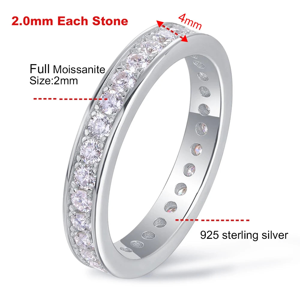 Brileon Luxe Moissanite Engagement & Wedding Band - Brileon