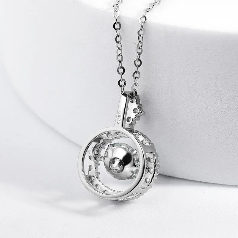 Brileon Améline Moissanite Pendant Necklace - Brileon