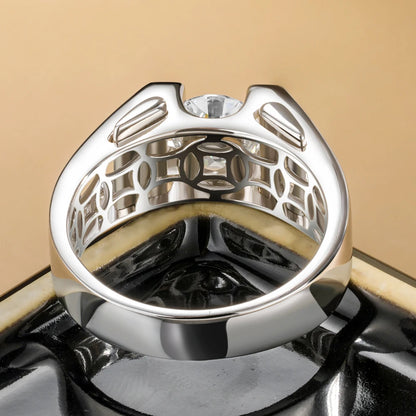Brileon Valencrest Moissanite Band - Brileon