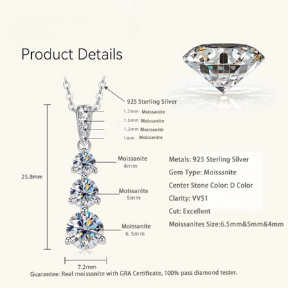 Brileon Elurea Drop Necklace
