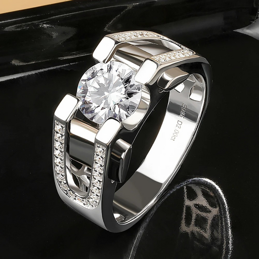 Brileon Valencrest Moissanite Band - Brileon