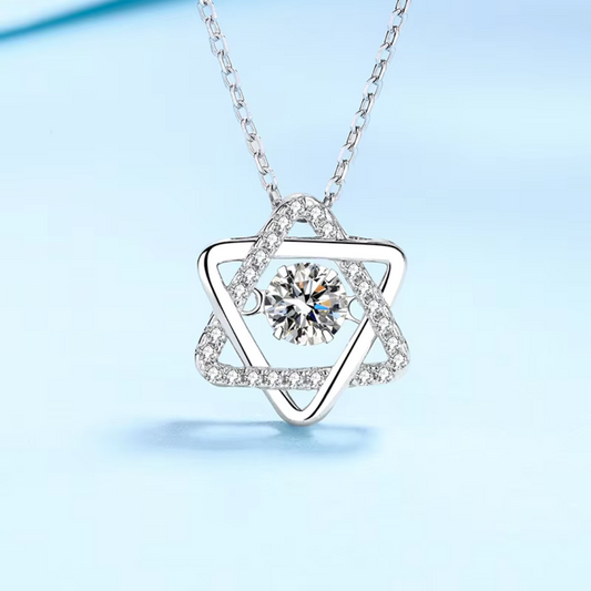 Brileon Stellara Moissanite Star Pendant - Brileon