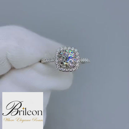 Brileon Celviane Moissanite Ring