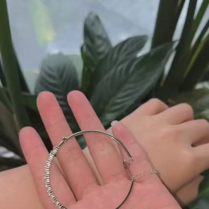 Brileon Elaraé 3mm Moissanite Bangle