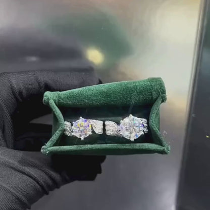 Brileon Trumium Luxury Moissanite Ring – 3CT & 5CT