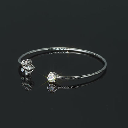 Brileon Florisse Moissanite Cuff