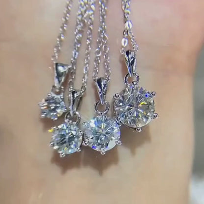Brileon Solene Moissanite Necklace