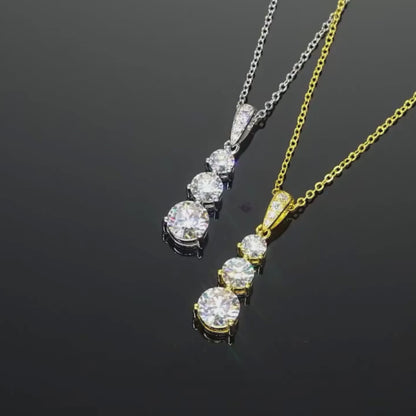 Brileon Elurea Drop Necklace